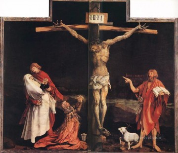  religious Oil Painting - The Crucifixion religious Matthias Grunewald religious Christian